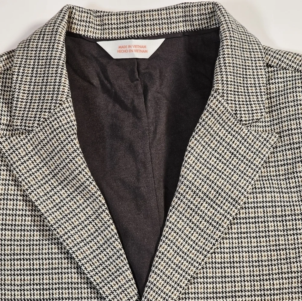 Cat & Jack Boys Houndstooth Knit Suit Jacket Stretch